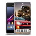 Дизайнерский силиконовый чехол для Sony Xperia E1 Volkswagen