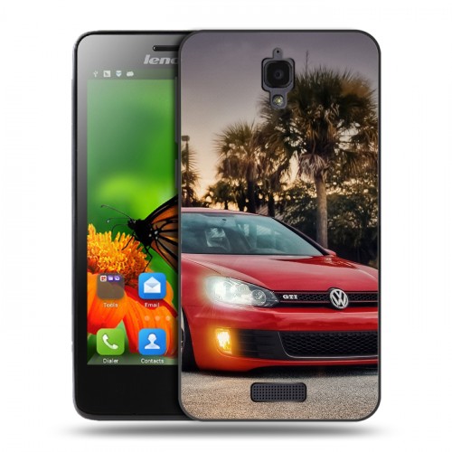 Дизайнерский пластиковый чехол для Lenovo S660 Volkswagen