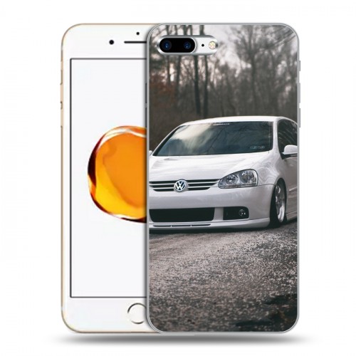 Дизайнерский силиконовый чехол для Iphone 7 Plus / 8 Plus Volkswagen