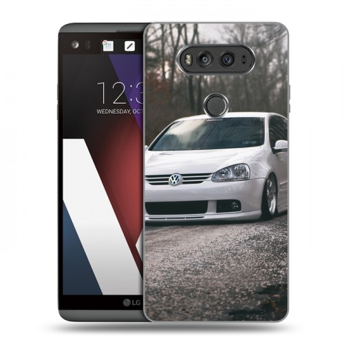 Дизайнерский пластиковый чехол для LG V20 Volkswagen