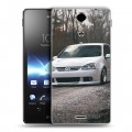 Дизайнерский пластиковый чехол для Sony Xperia TX Volkswagen