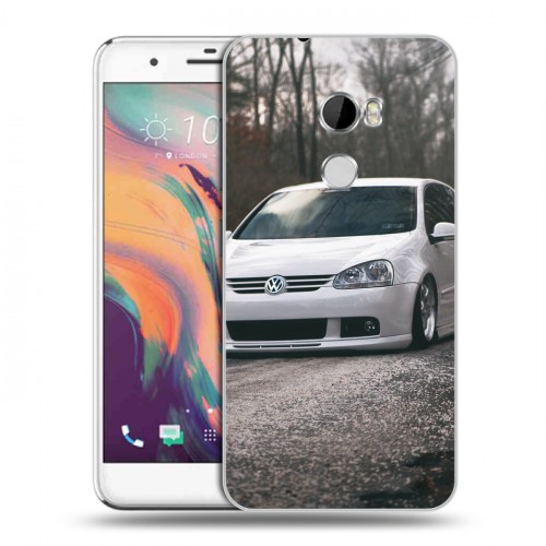 Дизайнерский пластиковый чехол для HTC One X10 Volkswagen