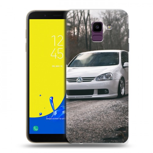 Дизайнерский пластиковый чехол для Samsung Galaxy J6 Volkswagen