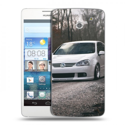 Дизайнерский пластиковый чехол для Huawei Ascend D2 Volkswagen