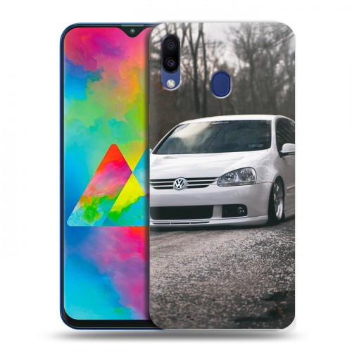 Дизайнерский пластиковый чехол для Samsung Galaxy M20 Volkswagen