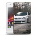 Дизайнерский пластиковый чехол для Sony Xperia E Volkswagen