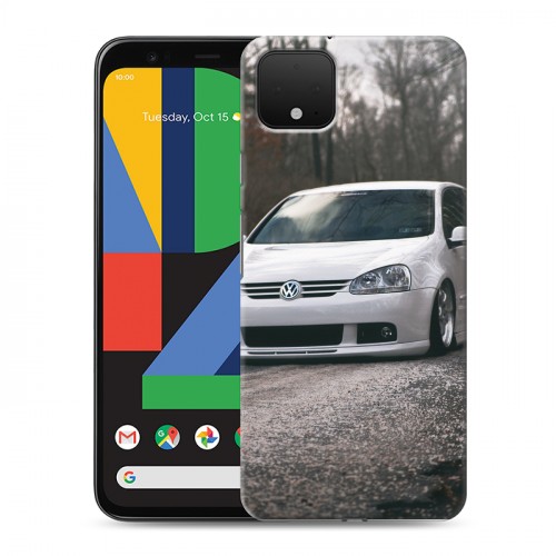 Дизайнерский пластиковый чехол для Google Pixel 4 Volkswagen