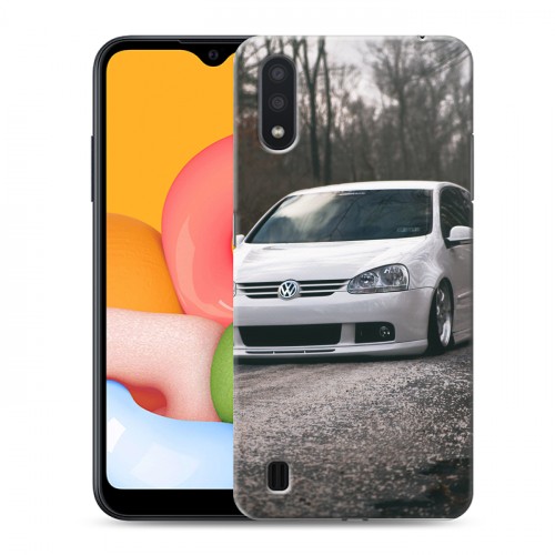 Дизайнерский силиконовый чехол для Samsung Galaxy M01 Volkswagen