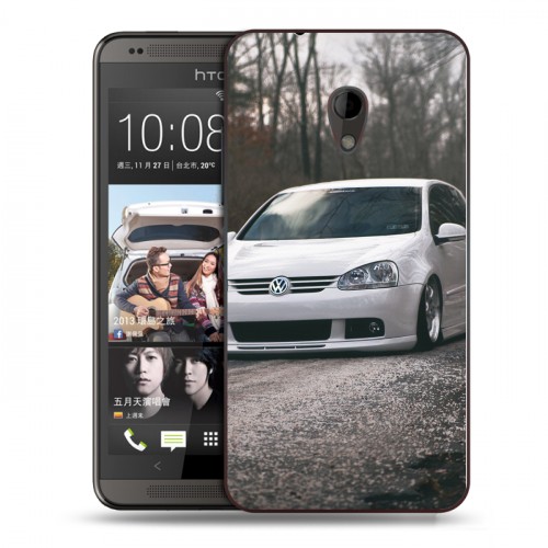 Дизайнерский пластиковый чехол для HTC Desire 700 Volkswagen