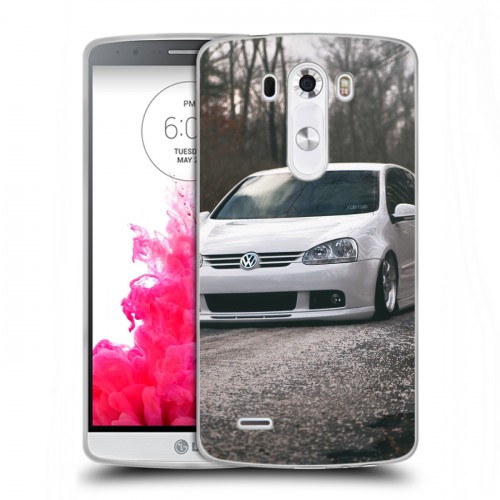 Дизайнерский пластиковый чехол для LG G3 (Dual-LTE) Volkswagen