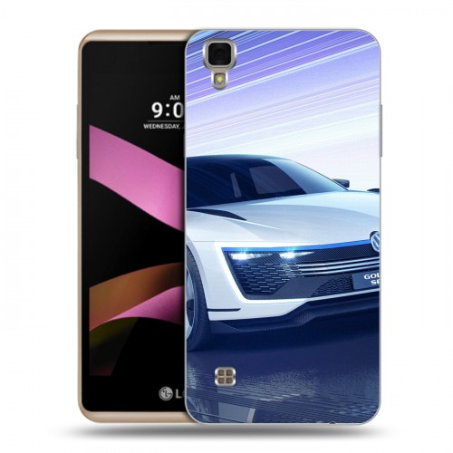 Дизайнерский пластиковый чехол для LG X Style Volkswagen