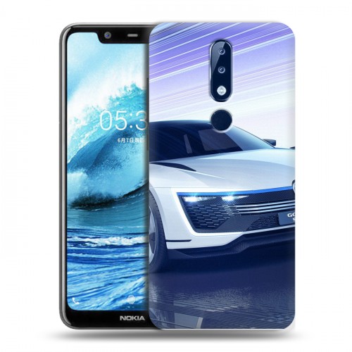 Дизайнерский силиконовый чехол для Nokia 5.1 Plus Volkswagen