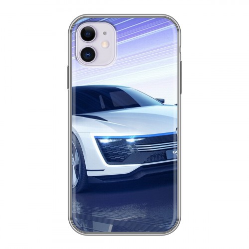 Дизайнерский силиконовый чехол для Iphone 11 Volkswagen