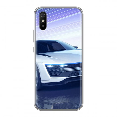 Дизайнерский силиконовый чехол для Xiaomi RedMi 9A Volkswagen