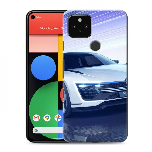 Дизайнерский пластиковый чехол для Google Pixel 5 Volkswagen