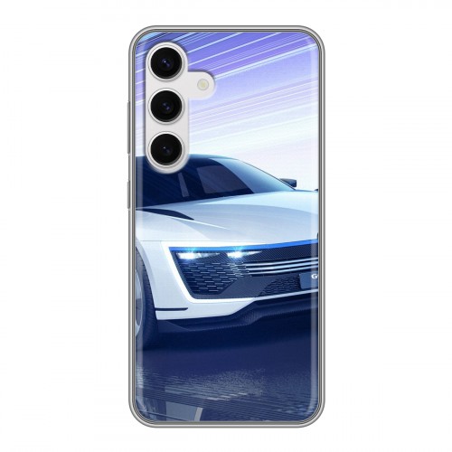 Дизайнерский силиконовый чехол для Samsung Galaxy S24 Volkswagen