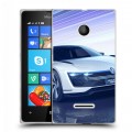 Дизайнерский пластиковый чехол для Microsoft Lumia 435 Volkswagen