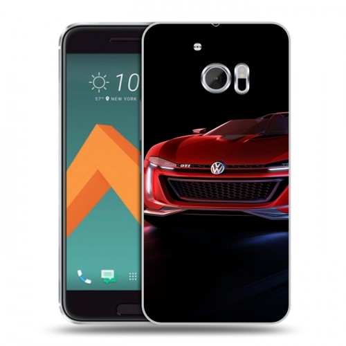 Дизайнерский пластиковый чехол для HTC 10 Volkswagen