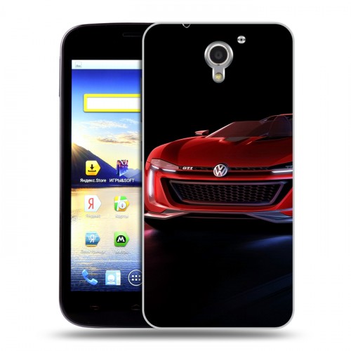 Дизайнерский пластиковый чехол для ZTE Blade A510 Volkswagen