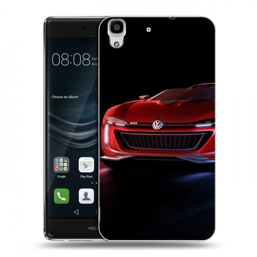 Дизайнерский пластиковый чехол для Huawei Y6II Volkswagen