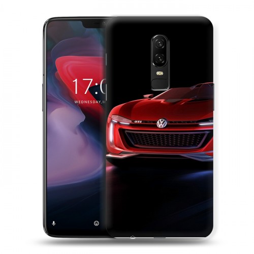 Дизайнерский пластиковый чехол для OnePlus 6 Volkswagen