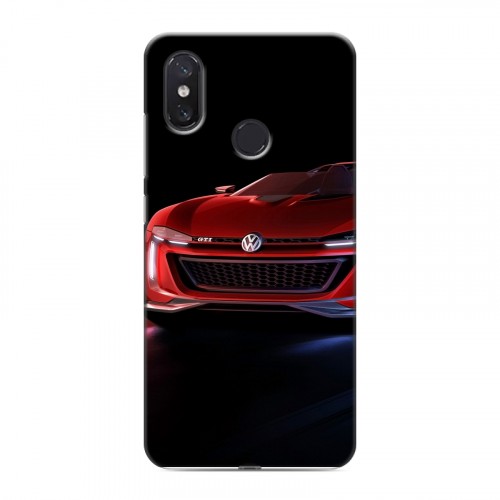 Дизайнерский пластиковый чехол для Xiaomi Mi8 Volkswagen