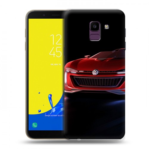 Дизайнерский пластиковый чехол для Samsung Galaxy J6 Volkswagen