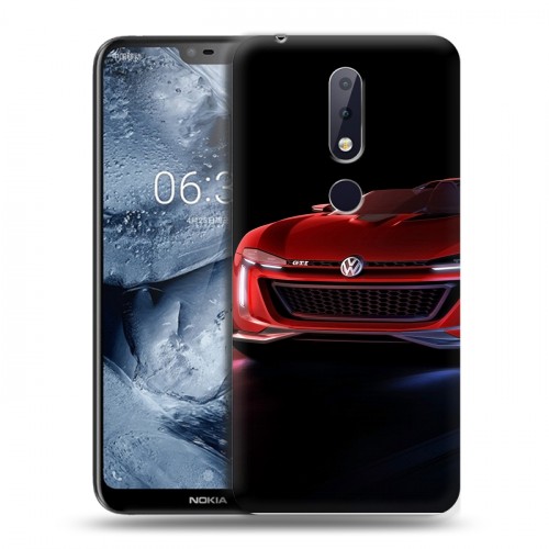 Дизайнерский пластиковый чехол для Nokia 6.1 Plus Volkswagen