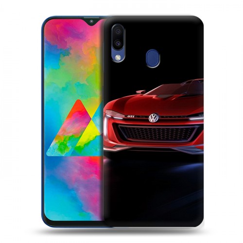 Дизайнерский пластиковый чехол для Samsung Galaxy M20 Volkswagen