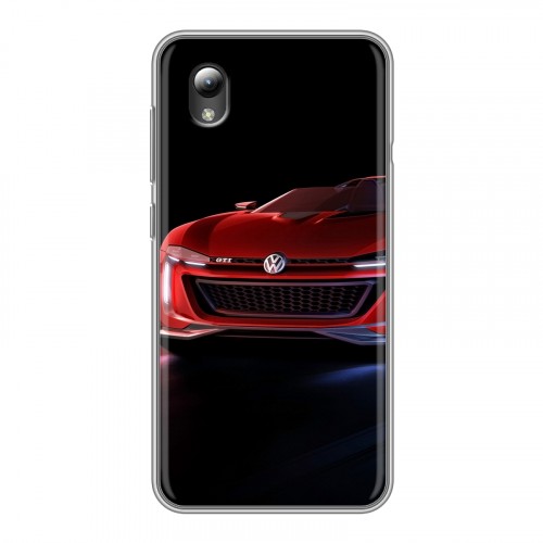 Дизайнерский силиконовый чехол для ZTE Blade A3 (2019) Volkswagen