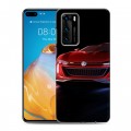 Дизайнерский силиконовый с усиленными углами чехол для Huawei P40 Volkswagen