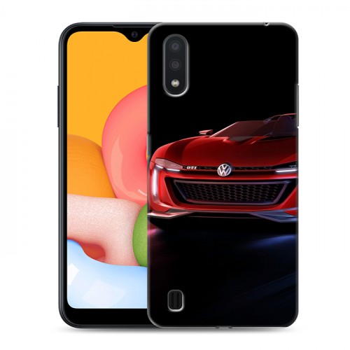 Дизайнерский силиконовый чехол для Samsung Galaxy M01 Volkswagen