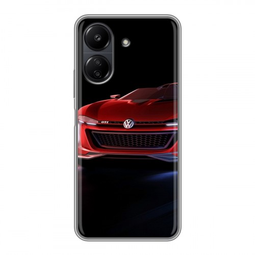 Дизайнерский силиконовый чехол для Xiaomi Poco C65 Volkswagen