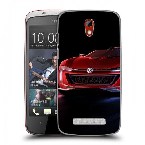 Дизайнерский пластиковый чехол для HTC Desire 500 Volkswagen