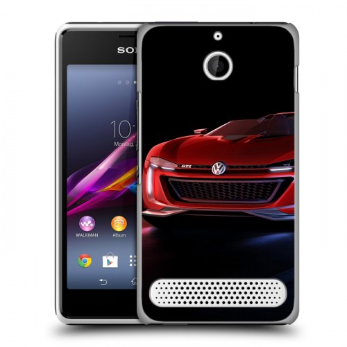 Дизайнерский силиконовый чехол для Sony Xperia E1 Volkswagen