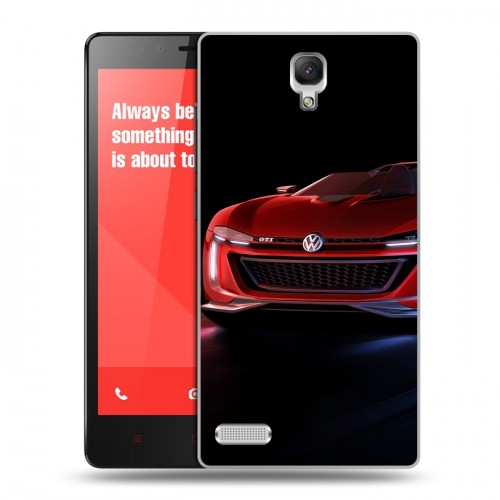 Дизайнерский пластиковый чехол для Xiaomi RedMi Note Volkswagen