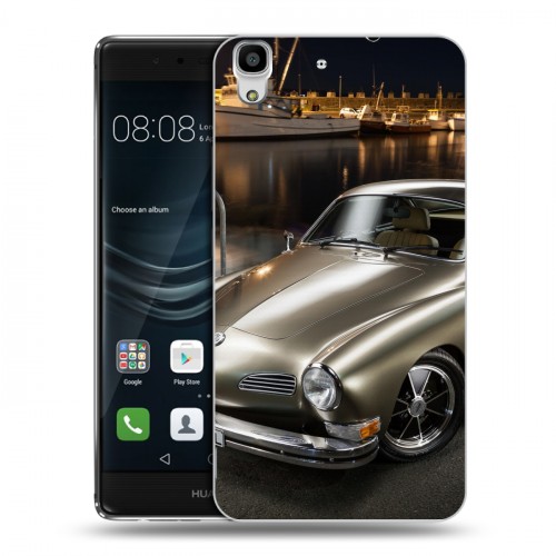 Дизайнерский пластиковый чехол для Huawei Y6II Volkswagen