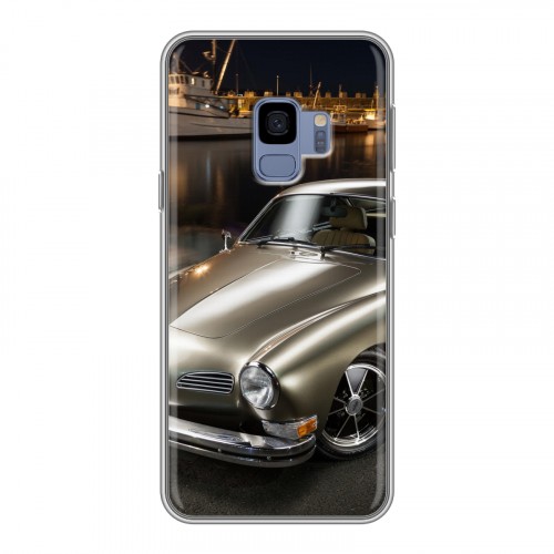 Дизайнерский пластиковый чехол для Samsung Galaxy S9 Volkswagen