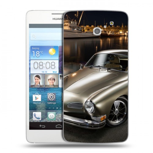 Дизайнерский пластиковый чехол для Huawei Ascend D2 Volkswagen