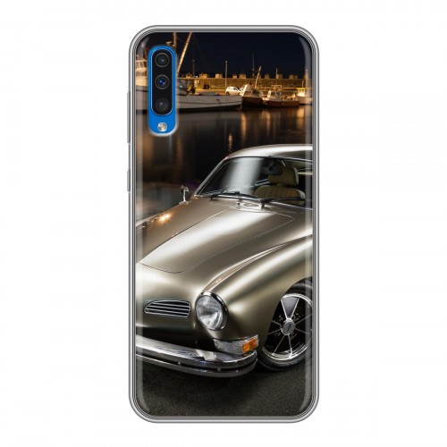 Дизайнерский силиконовый чехол для Samsung Galaxy A50 Volkswagen