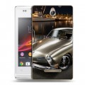 Дизайнерский пластиковый чехол для Sony Xperia E Volkswagen