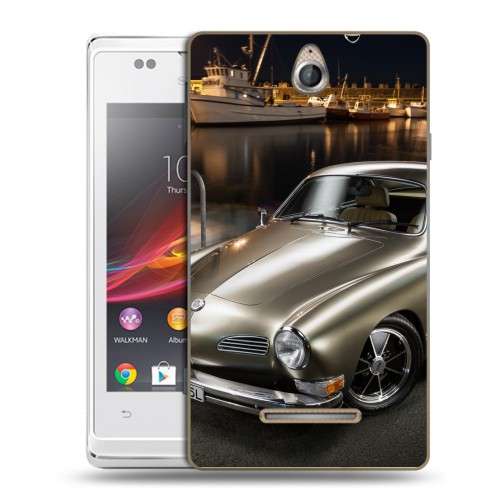 Дизайнерский пластиковый чехол для Sony Xperia E Volkswagen