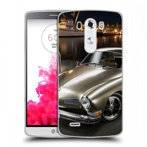 Дизайнерский пластиковый чехол для LG G3 (Dual-LTE) Volkswagen