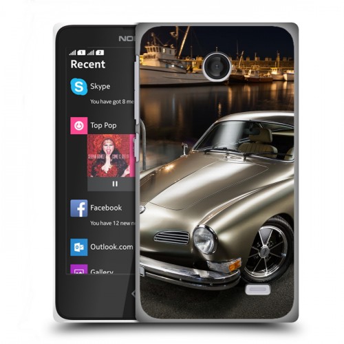 Дизайнерский пластиковый чехол для Nokia X Volkswagen