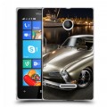 Дизайнерский пластиковый чехол для Microsoft Lumia 435 Volkswagen