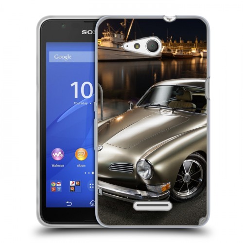 Дизайнерский пластиковый чехол для Sony Xperia E4g Volkswagen