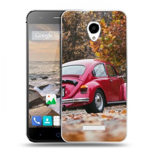 Дизайнерский силиконовый чехол для Micromax Canvas Spark Volkswagen