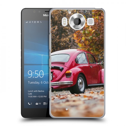 Дизайнерский пластиковый чехол для Microsoft Lumia 950 Volkswagen