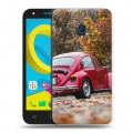 Дизайнерский пластиковый чехол для Alcatel U5 Volkswagen