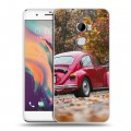 Дизайнерский пластиковый чехол для HTC One X10 Volkswagen